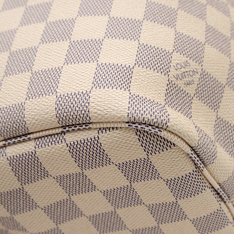 ダミエアズール ネヴァーフルMM トートバッグ ローズバレリーヌ 新型 N40604 トートバッグ