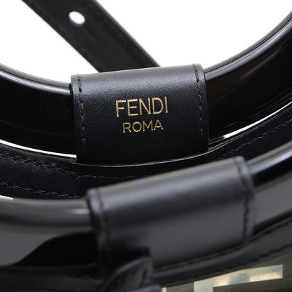 ラナウェイ ショッパー 2WAYバッグ ビニール ブラック 8BH353 ハンドバッグ