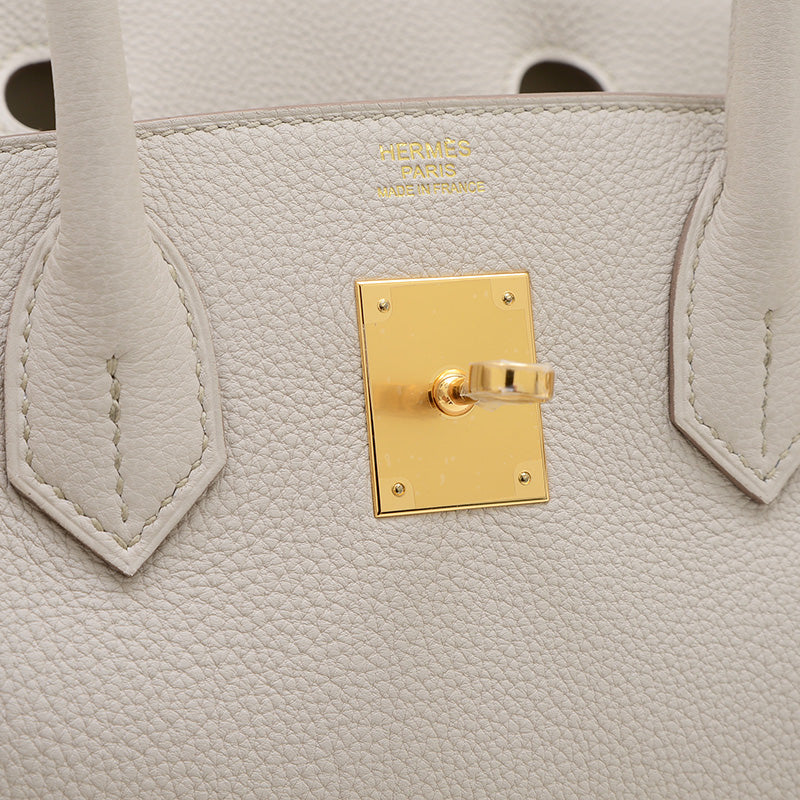 バーキン30 トゴ ベトン ゴールド金具 W刻印 ハンドバッグ