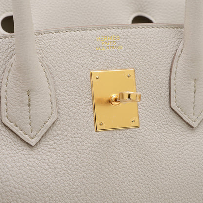 バーキン30 トゴ ベトン ゴールド金具 W刻印 ハンドバッグ