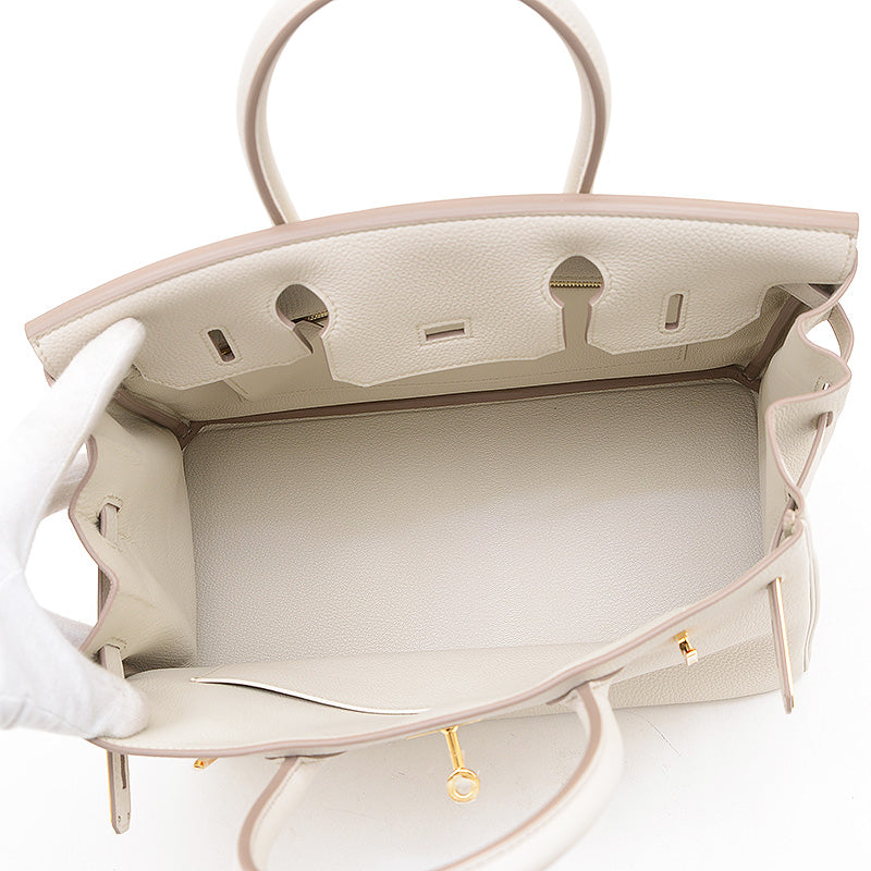 バーキン30 トゴ ベトン ゴールド金具 W刻印 ハンドバッグ