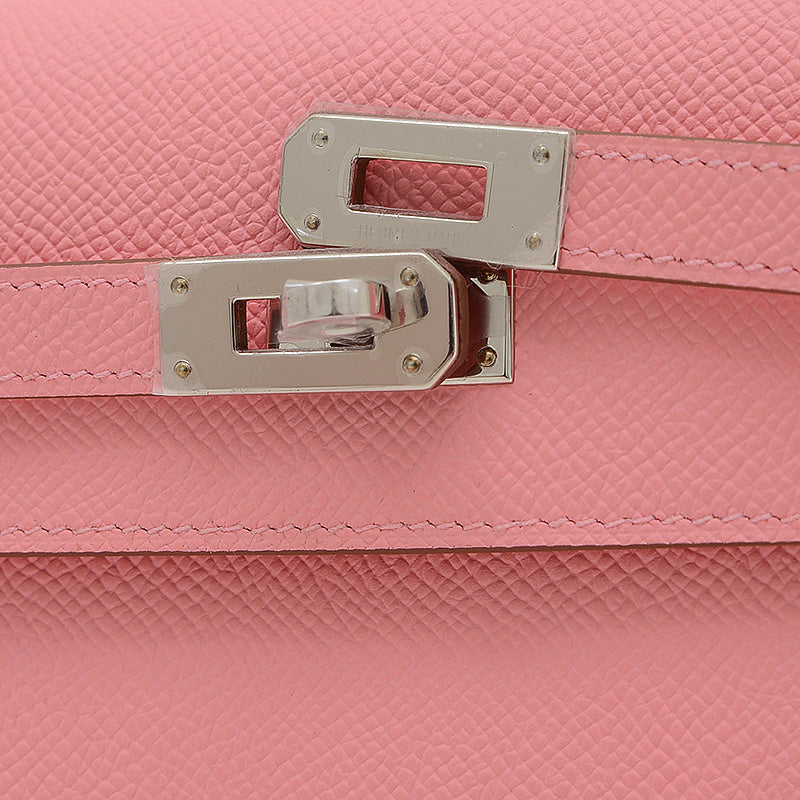 ケリートゥーゴー 財布 エプソン ローズコンフェッティ シルバー金具 K刻印 長財布