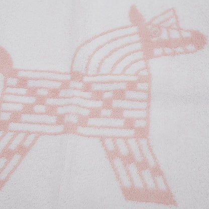 カレタオル アニモー ナッテ ハンドタオル コットン ピンク/イエロー タオル