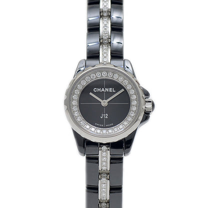 J12 XS 19mm ブレスセンターダイヤ ブラックセラミック H5236 腕時計