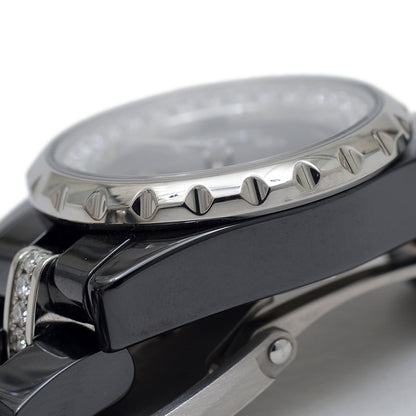 J12 XS 19mm ブレスセンターダイヤ ブラックセラミック H5236 腕時計
