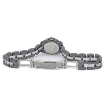 J12 XS 19mm ブレスセンターダイヤ ブラックセラミック H5236 腕時計