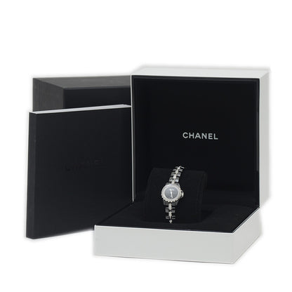 J12 XS 19mm ブレスセンターダイヤ ブラックセラミック H5236 腕時計