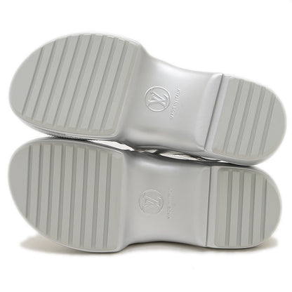 サンダル アークライトライン レザー シルバー レディース 35サイズ サンダル