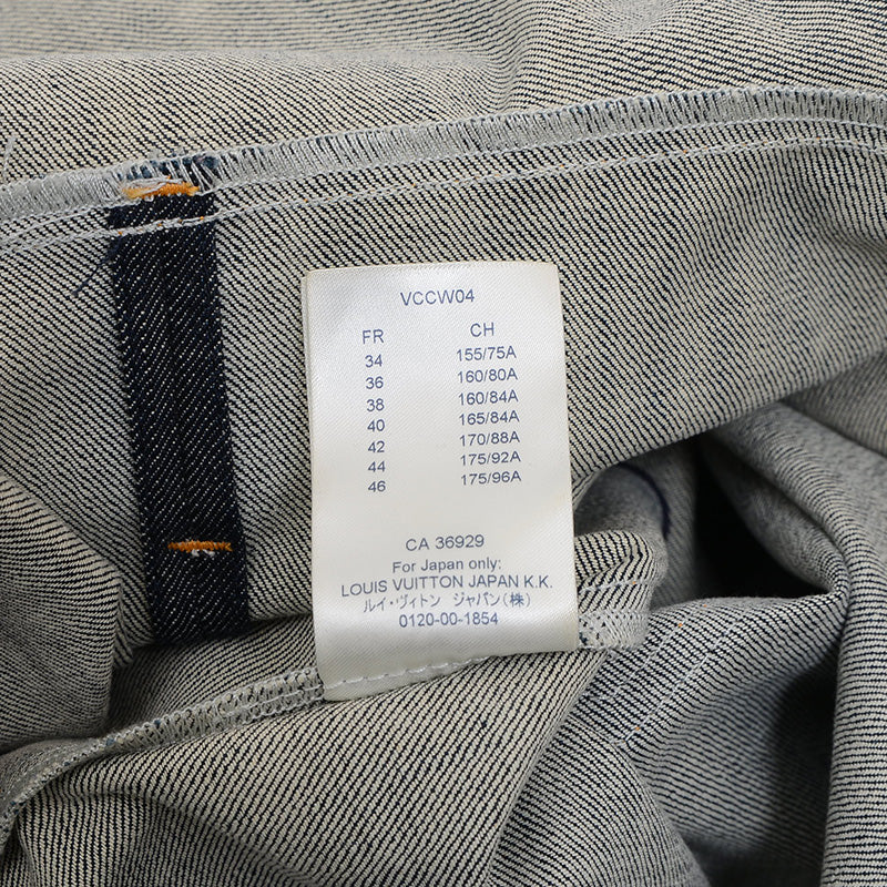 ワンピース デニム コットン混 ネイビー 36サイズ ワンピース