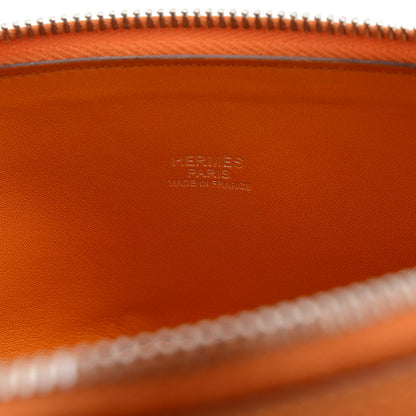 ボリード27 エプソン アプリコット シルバー金具 D刻印 ハンドバッグ