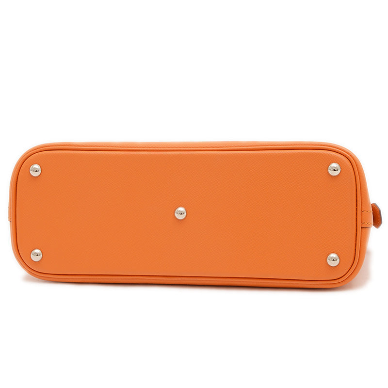 ボリード27 エプソン アプリコット シルバー金具 D刻印 ハンドバッグ