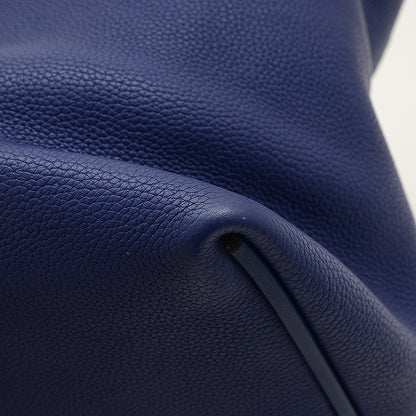 ヴァンキャトル サック24/24 35 トゴ ブルーアンクル ゴールド金具 D刻印 ハンドバッグ