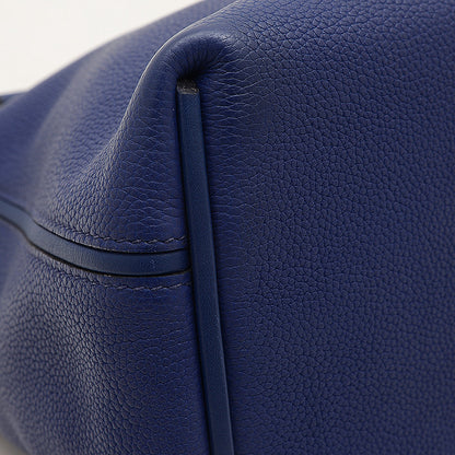 ヴァンキャトル サック24/24 35 トゴ ブルーアンクル ゴールド金具 D刻印 ハンドバッグ