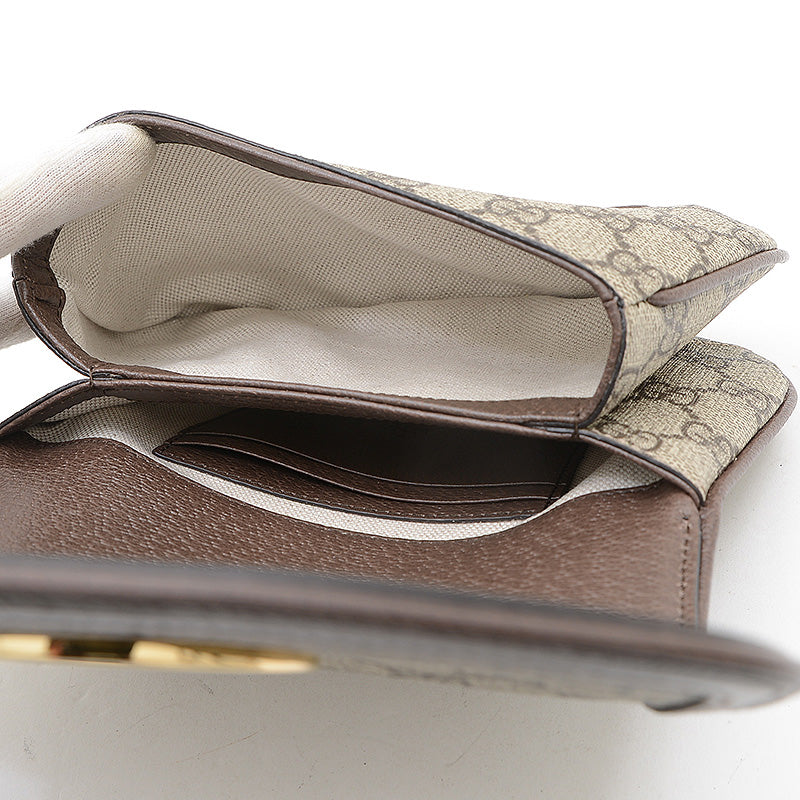 GGスプリーム ブロンディ ベルトバッグ ベージュ/ブラウン 703807 ウエストバッグ