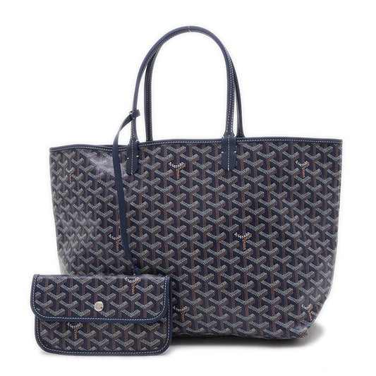 サンルイPM トートバッグ ゴヤールディンキャンバス ネイビー STLOUIPMLTY12CL12P トートバッグ