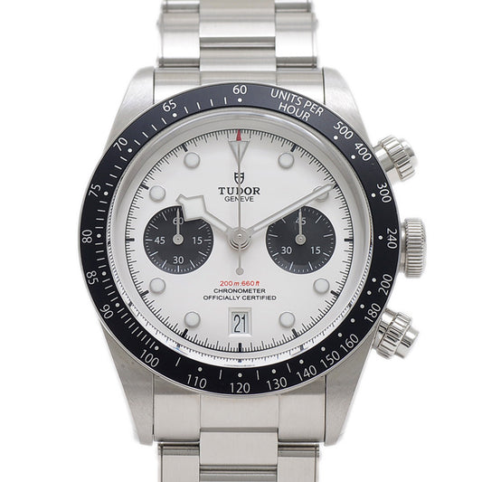 ブラックベイ クロノグラフ SS 白文字盤 79360N メンズ 腕時計