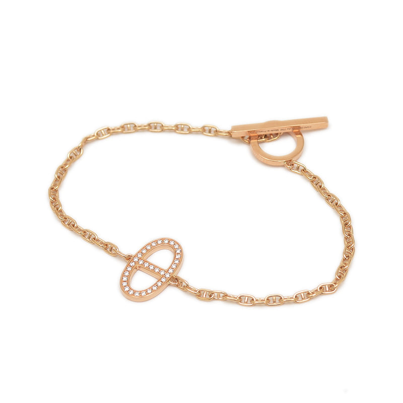 シェーヌダンクル コントゥール ブレスレット K18PG ブレスレット