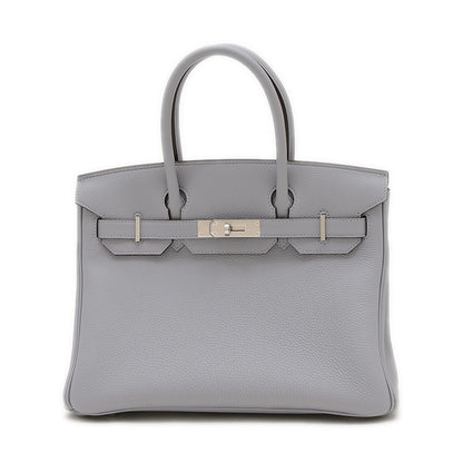 バーキン30 トゴ グリパンタン シルバー金具 K刻印 ハンドバッグ