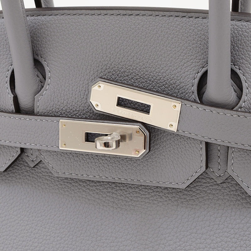 バーキン30 トゴ グリパンタン シルバー金具 K刻印 ハンドバッグ