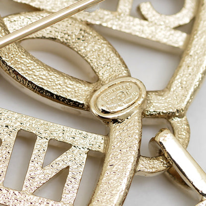 ココマーク トリプルハート ラインストーン ブローチ C23B ブローチ