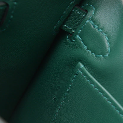 ケリーミニ ドゥ 2 エプソン ヴェールモワイアン エレクトラム金具 W刻印 ハンドバッグ