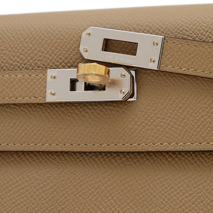 ケリー25 外縫い エプソン トレンチ エレクトラム金具 K刻印 ハンドバッグ