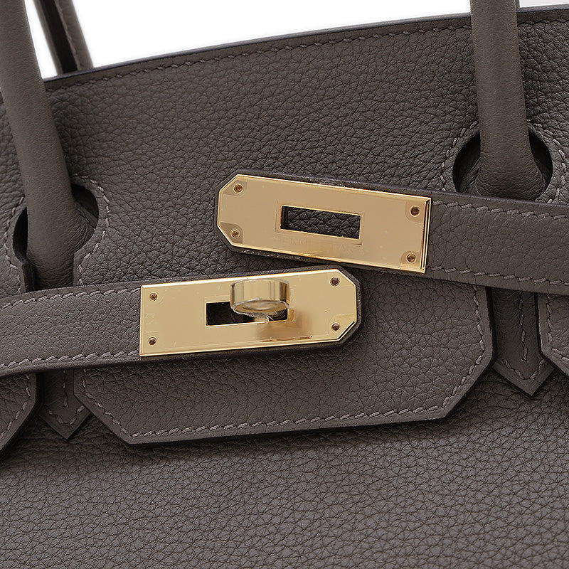 バーキン30 トゴ グリメイヤー ゴールド金具 W刻印 ハンドバッグ