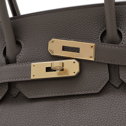 バーキン30 トゴ グリメイヤー ゴールド金具 W刻印 ハンドバッグ