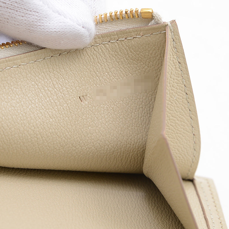 ベアンスフレ 長財布 アリゲーターマット ベトン ゴールド金具 W刻印 長財布