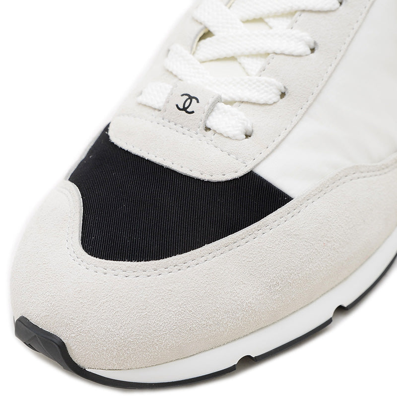 スニーカー ナイロン/スウェード ホワイト/ブラック メンズ 42サイズ G45587 スニーカー