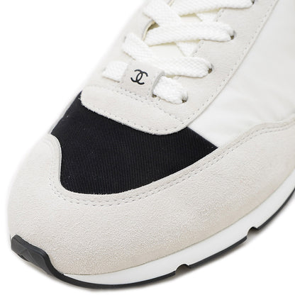 スニーカー ナイロン/スウェード ホワイト/ブラック メンズ 42サイズ G45587 スニーカー