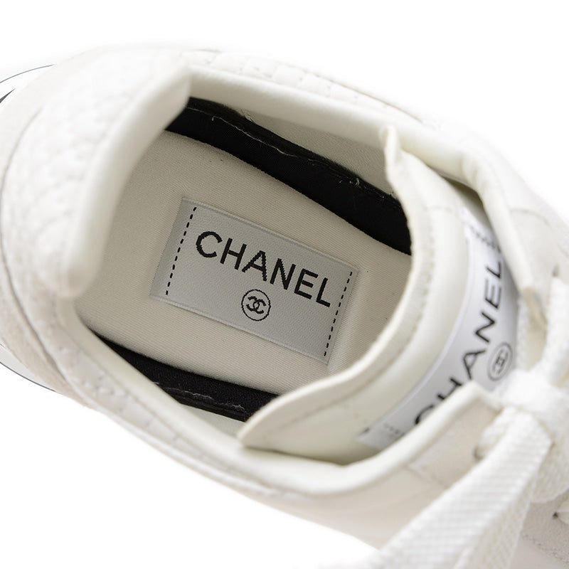 スニーカー ナイロン/スウェード ホワイト/ブラック メンズ 42サイズ G45587 スニーカー