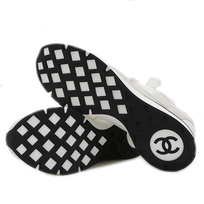 スニーカー ナイロン/スウェード ホワイト/ブラック メンズ 42サイズ G45587 スニーカー