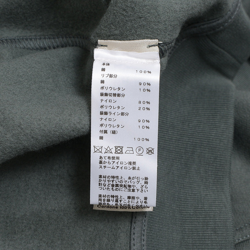 ジップアップパーカー コットン グリーン メンズ XLサイズ パーカー