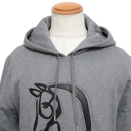 パーカー コットン グレー メンズ XLサイズ パーカー