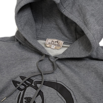 パーカー コットン グレー メンズ XLサイズ パーカー