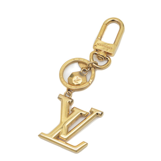 キーホルダー LV ファセット メタル ゴールド M65216 キーホルダー