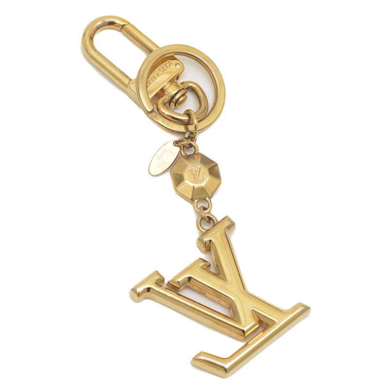 キーホルダー LV ファセット メタル ゴールド M65216 キーホルダー