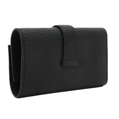 ベアン キーケース 4連 シェーブル ブラック シルバー金具 K刻印 キーケース