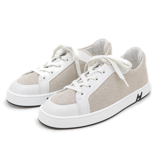 キッド スニーカー トワルH/カーフ プリュノワール/ホワイト レディース サイズ36.5 スニーカー