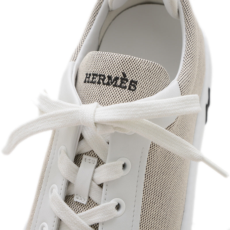 キッド スニーカー トワルH/カーフ プリュノワール/ホワイト レディース サイズ36.5 スニーカー