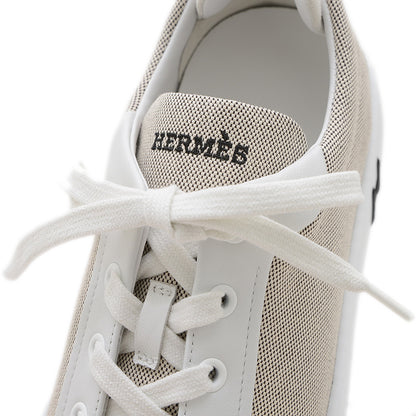 キッド スニーカー トワルH/カーフ プリュノワール/ホワイト レディース サイズ36.5 スニーカー