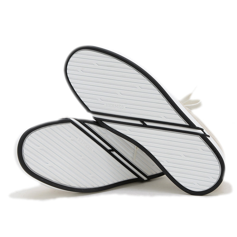 キッド スニーカー トワルH/カーフ プリュノワール/ホワイト レディース サイズ36.5 スニーカー