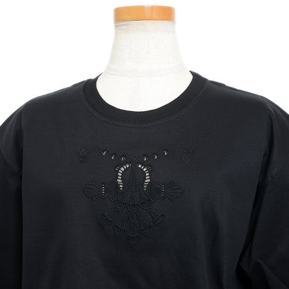 半袖Tシャツ コットン ブラック レディース 40サイズ 半袖Ｔシャツ