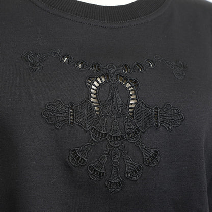 半袖Tシャツ コットン ブラック レディース 40サイズ 半袖Ｔシャツ