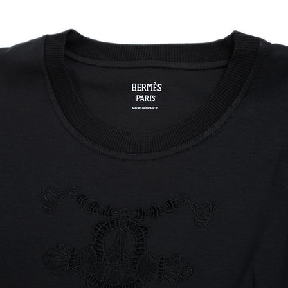 半袖Tシャツ コットン ブラック レディース 40サイズ 半袖Ｔシャツ