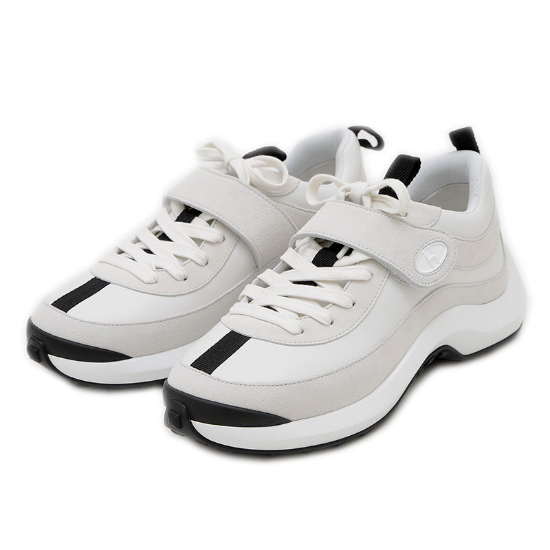 ループ スニーカー ベルクロ ホワイト レディース 37サイズ スニーカー