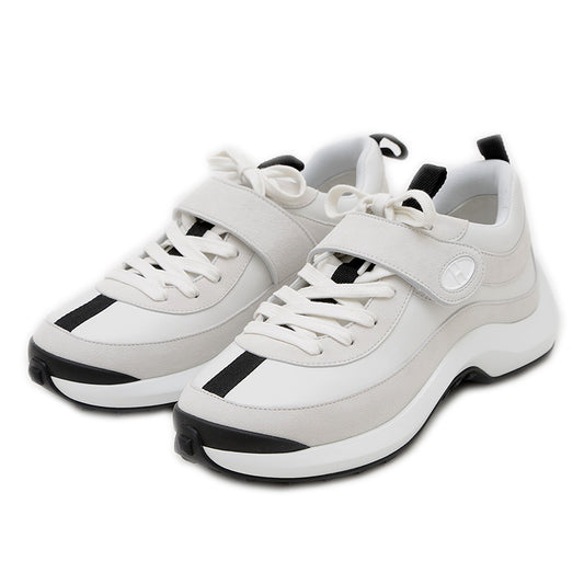 ループ スニーカー ベルクロ ホワイト レディース 37サイズ スニーカー