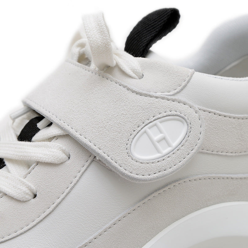 ループ スニーカー ベルクロ ホワイト レディース 37サイズ スニーカー