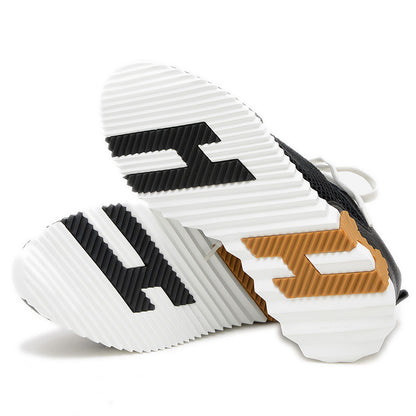 バウンシング スニーカー メッシュ ブラック レディース 38サイズ スニーカー